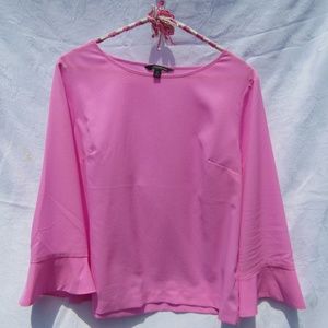 Banana Republic ruffle-sleeved top